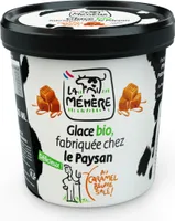 Glace caramel au beurre salé bio