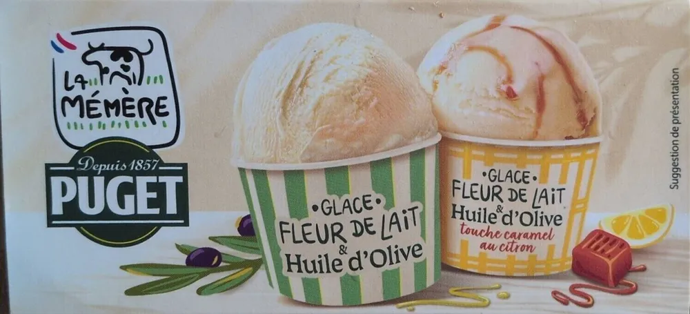 GLACE FLEUR DE LAIT & Huile d'Olive