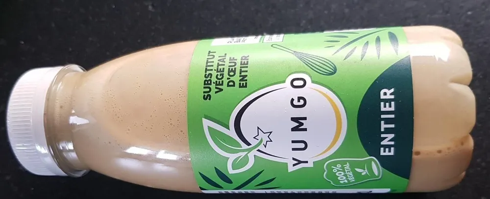 Substitut végétal d'oeuf entier
