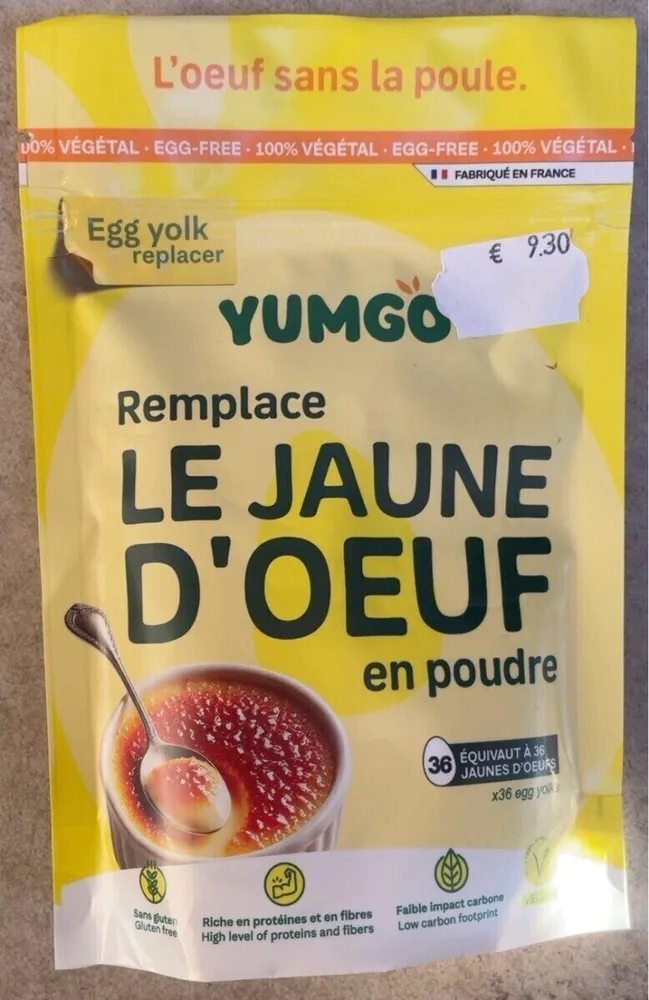 Egg yolk replacer