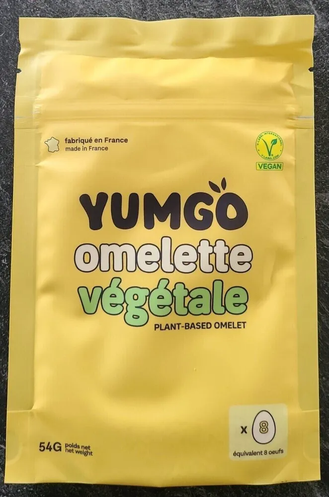 omelette végétale