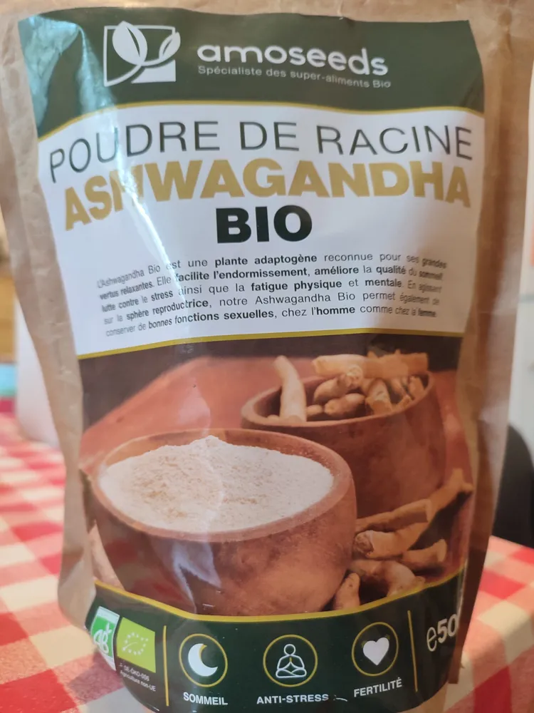 Poudre de racine Ashwaganda