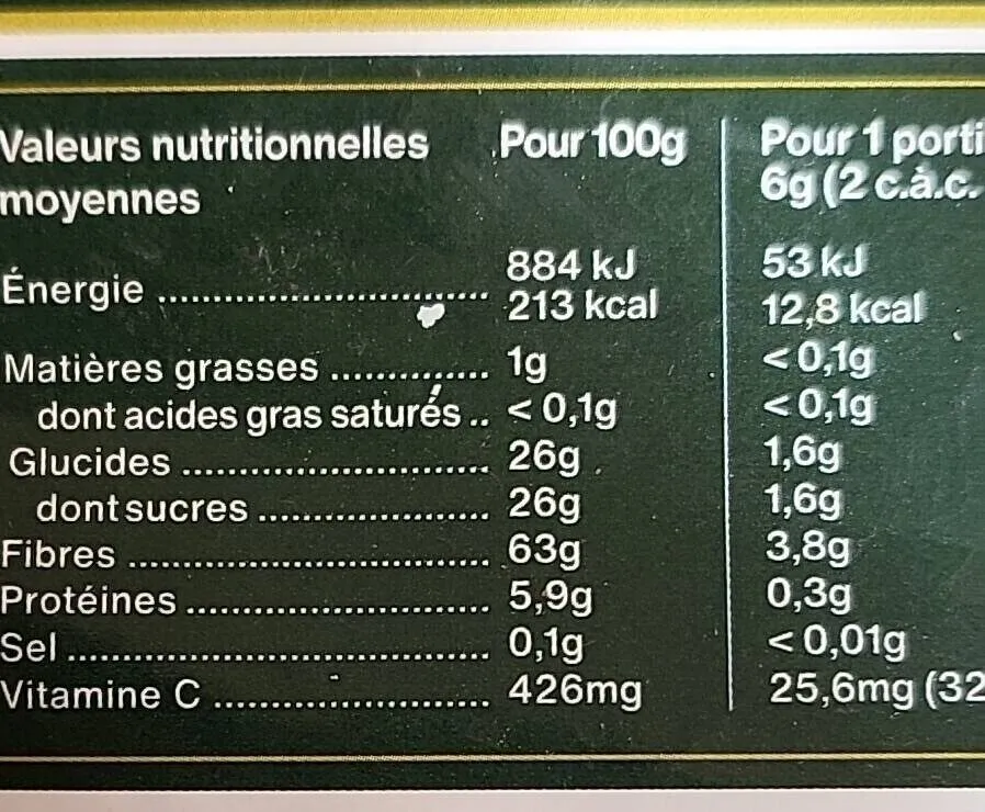 Poudre de Cynorrhodon Bio