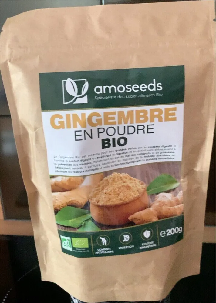 Gingembre en poudre bio