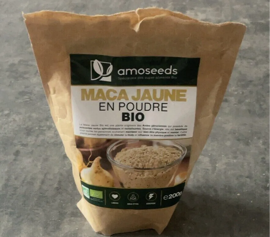 Maca jaune en poudre bio