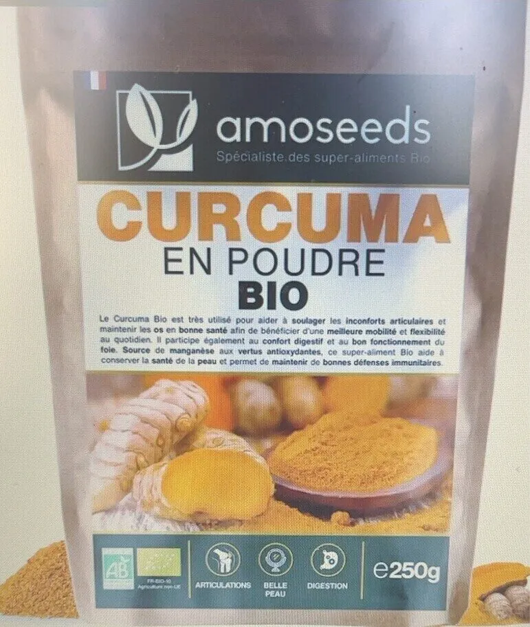 Curcuma en Poudre Bio