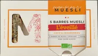 Barres muesli coco cramberries
