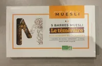 Barre muesli noix beurre de cacahuète