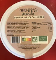 Granola beurre de cacahuète