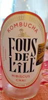Kombucha Fous de l'île Hibiscus Chai