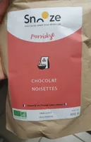 Préparation porridge chocolat noisette