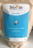 Granola écorces de citron - pistaches