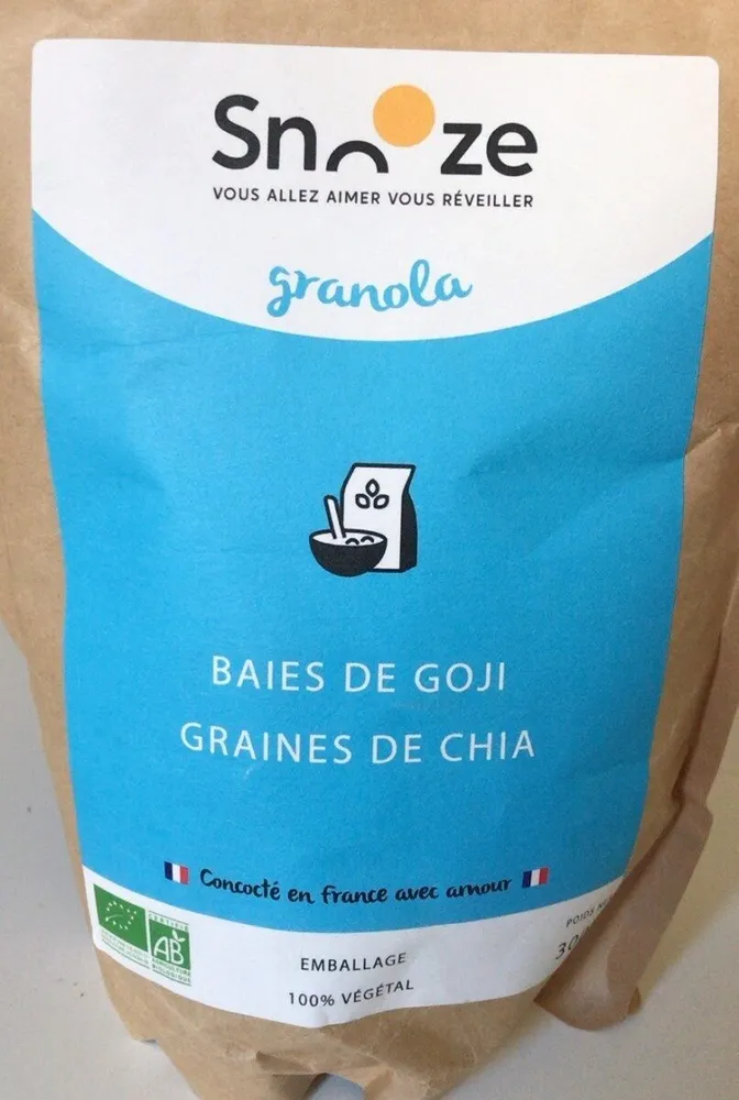Granola Baies de Gogi et  graines de chia