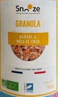 Granola banane & noix de coco