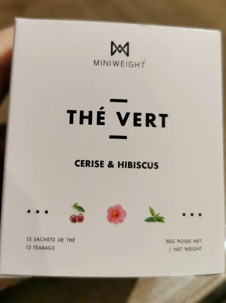 Thé vert cerise & ibiscus miniweight