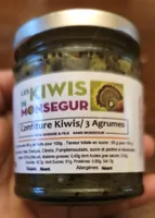 Confiture kiwis/ 3 agrumes