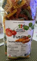 Fusilli Carotte/Epinard/Tomates