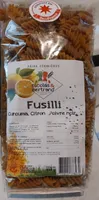 Fusili curcuma citron poivre noir