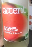LIMONADE FRANÇAISE Clémentine & Romarin