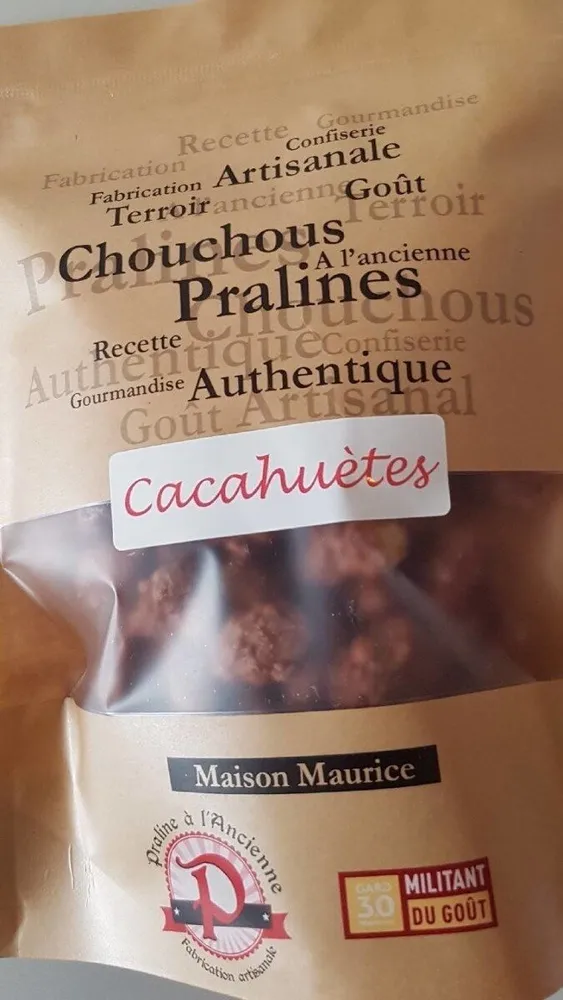 Pralines aux cacahuètes