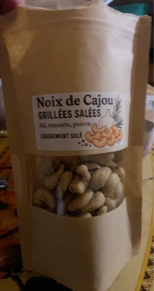 Noix de cajou Ail romarin poivre