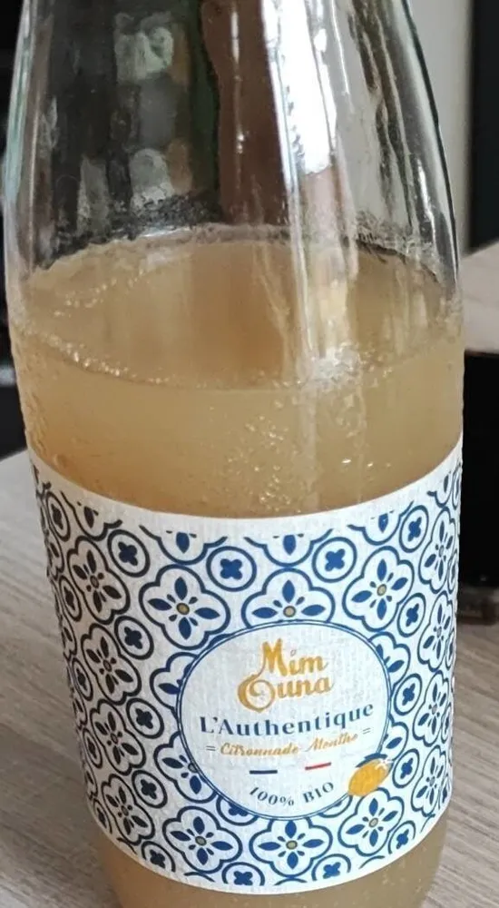 Mim Ouna Citronnade Menthe Bio