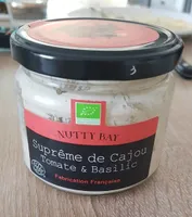 Suprême de cajou tomate et basilic Nutty BAY