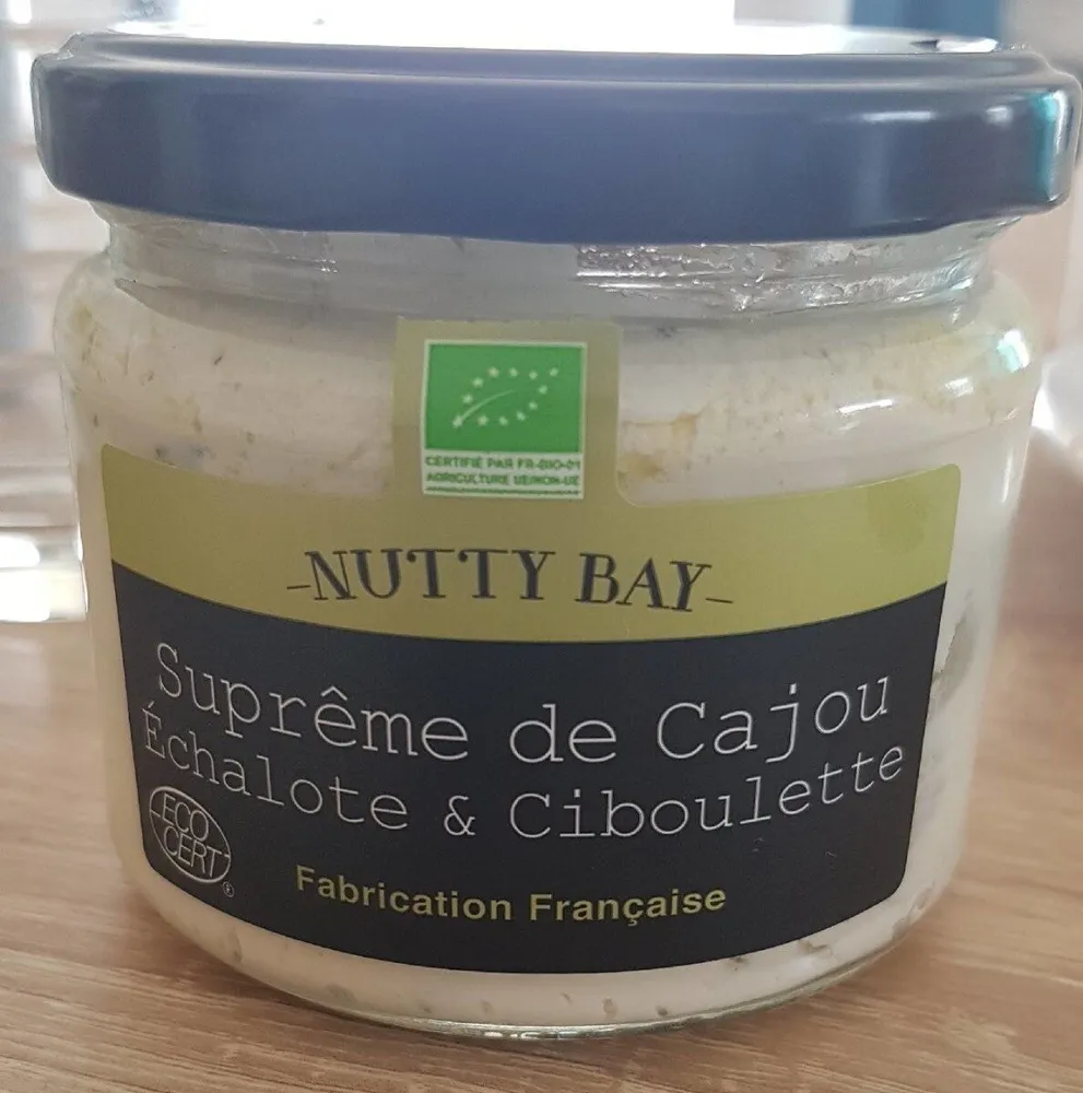 Suprême de cajou échalote et ciboulette - Nutty bay