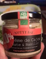 Crême de cajou tomate et basilic