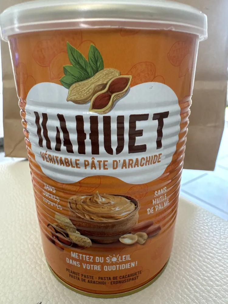 Véritable pâte d’arachide