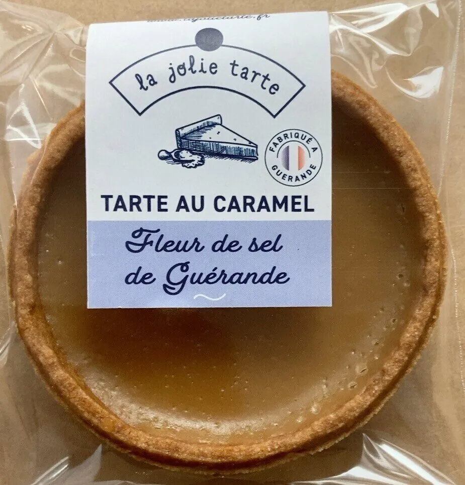 Tarte au caramel et a la fleur de sel de guerande