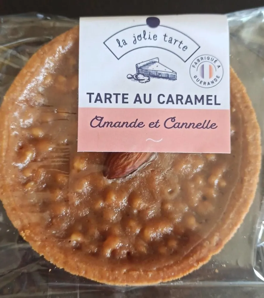 Tarte au caramel amande et Cannelle