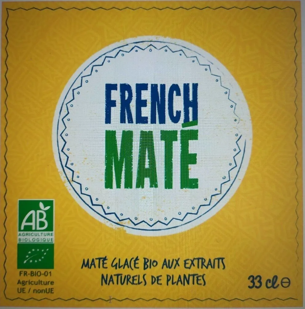 Maté glacé bio aux extraits naturels de plantes