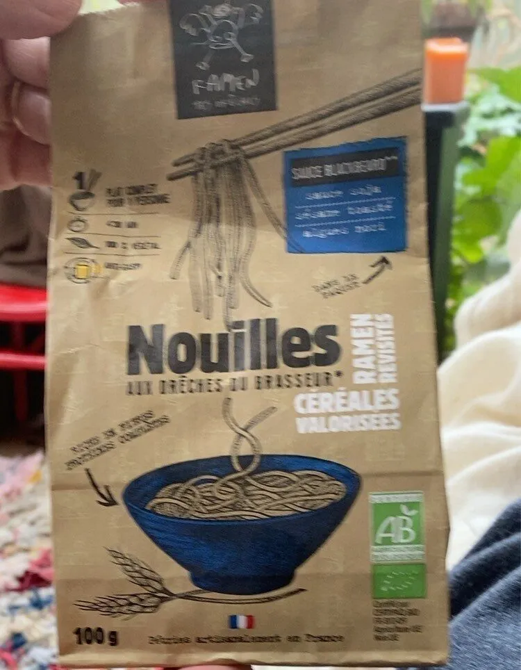 Nouilles aux drêches du brasseur
