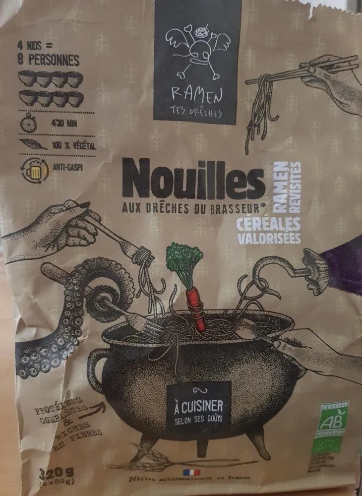 Nouilles aux drêches du Brasseur