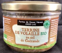 Terrine de volaille Bio au sel de Guérande
