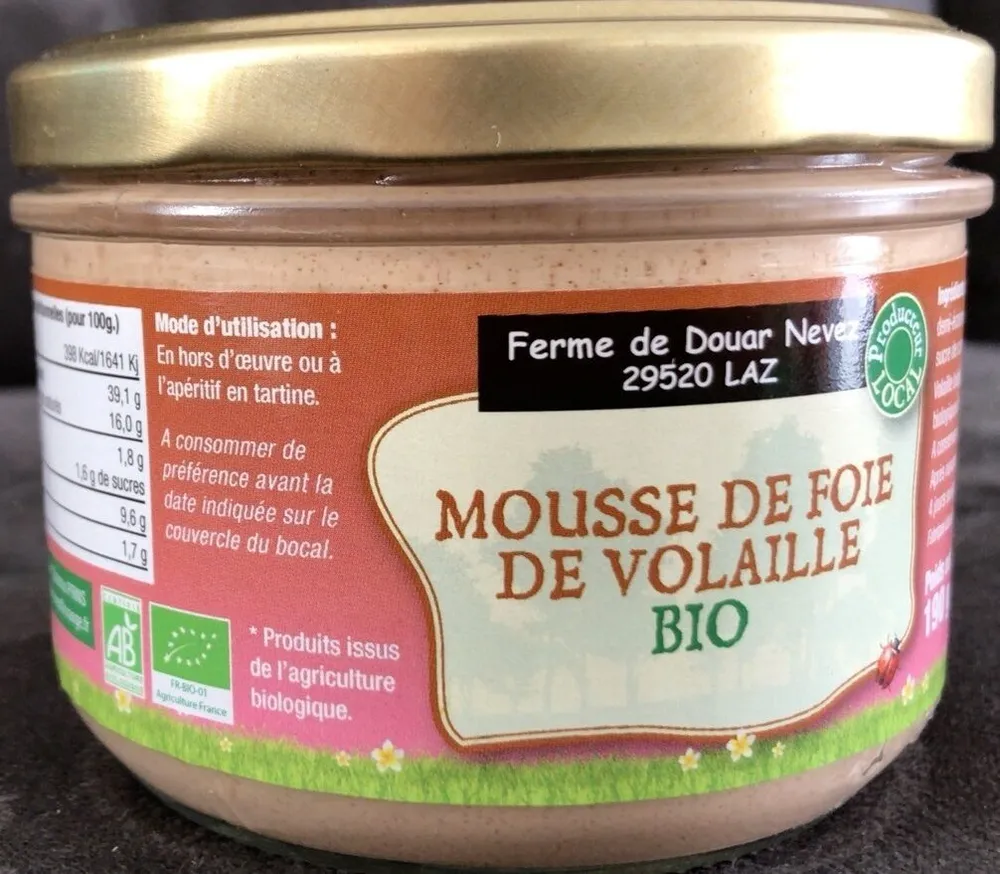 Mousse de foie de vilaille Bio