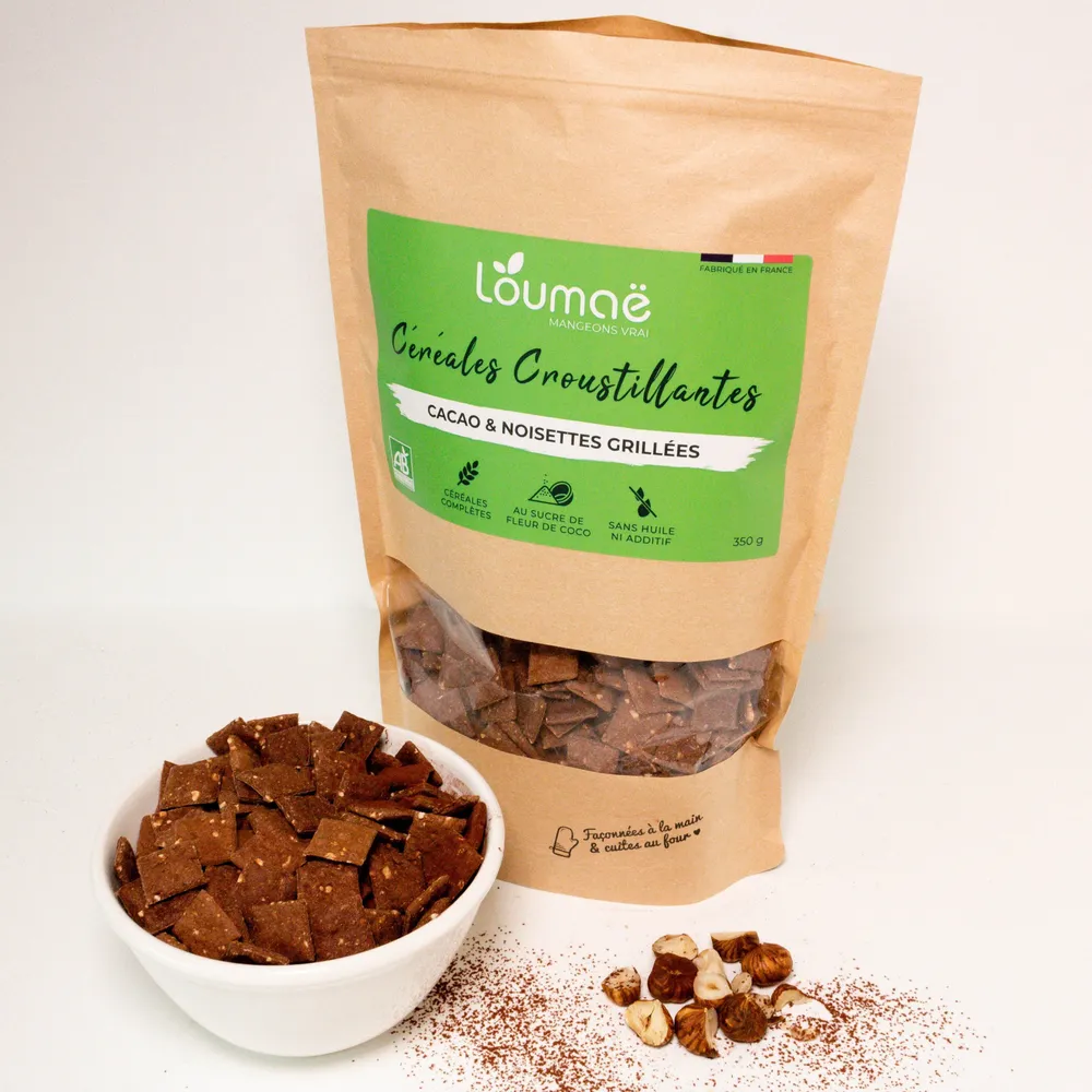 Céréales petit déjeuner - Cacao & Noisettes grillées