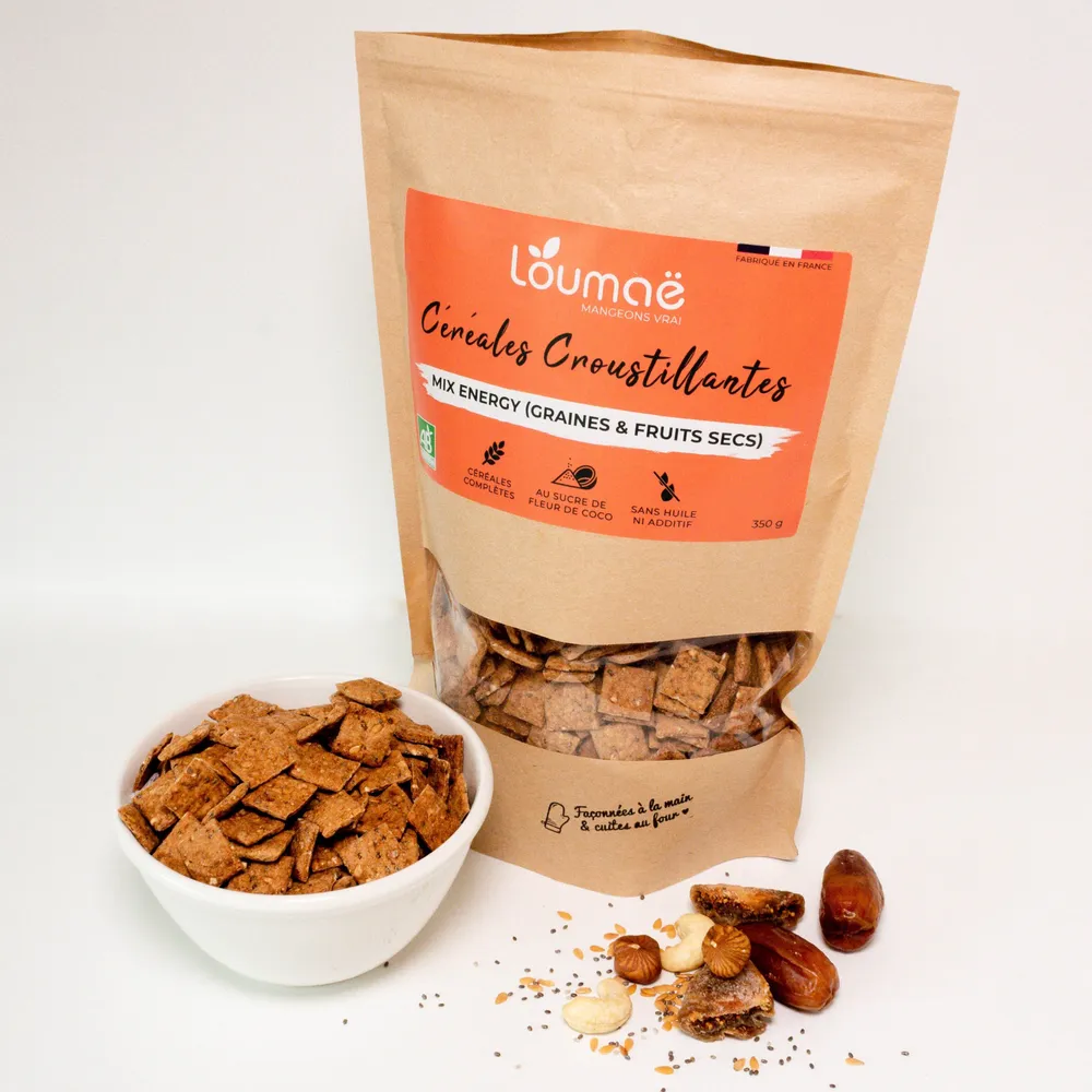 Céréales petit déjeuner - Mix Energy (Graines & Fruits secs)