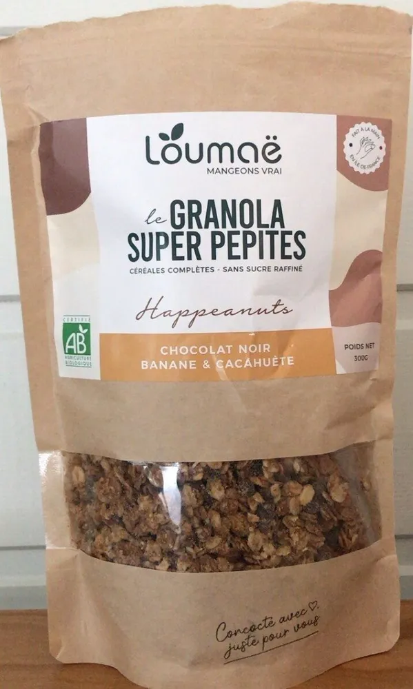 Happeanuts - Granola super-pepites