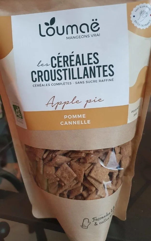 LOUMAE Céréales Pomme Cannelle