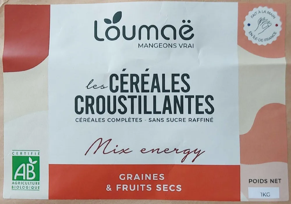 Céréales croustillantes - Mix energy