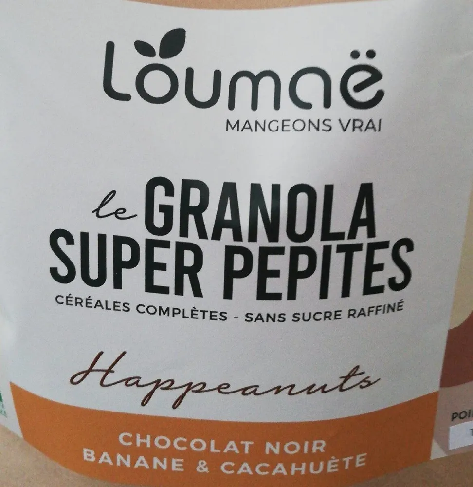 Granola super pépites Happeanuts