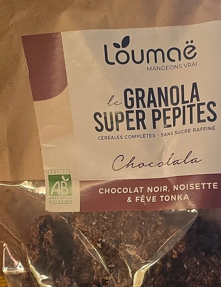 Granola super pepites - Chocolala