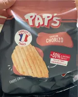 Chips croustillantes cuites au four saveur chorizo