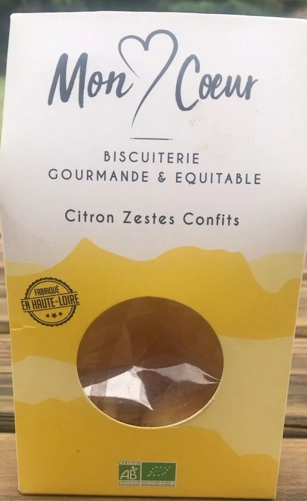 Citron zestes confits