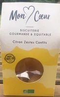 Citron zestes confits