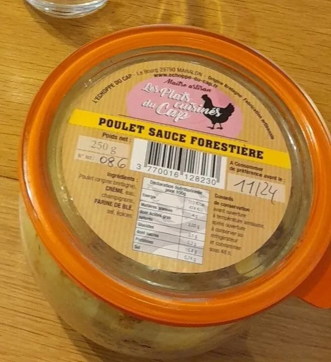 Poulet sauce forestière