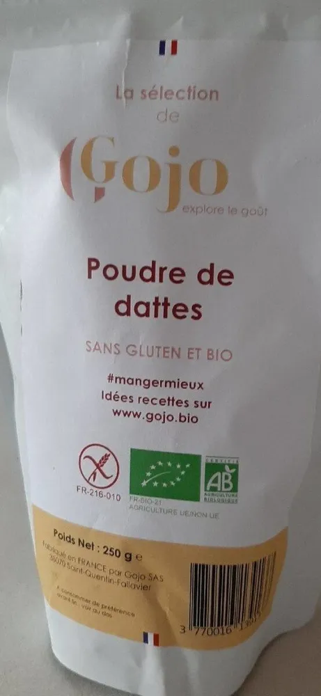 Poudre de dattes