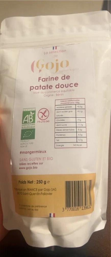 Farine de patate douce